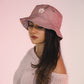 REVERSIBLE BUCKET HAT - Pink Hibiscus