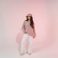 REVERSIBLE BUCKET HAT - Pink Hibiscus