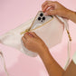 JUMBO FANNY PACK - Cream Leather
