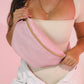 JUMBO FANNY PACK - Pink Leather
