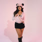 JUMBO FANNY PACK - Pink Leather