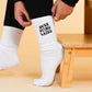 OVERSTIMULATED SOCKS - White