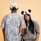 PARKS BASEBALL CAPS - Cream/Black (With/Without Ears)