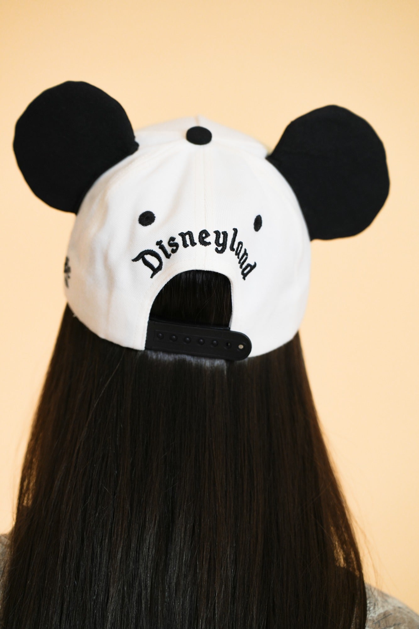 PARKS BASEBALL CAPS - Cream/Black (With/Without Ears)
