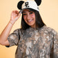 PARKS BASEBALL CAPS - Cream/Black (With/Without Ears)