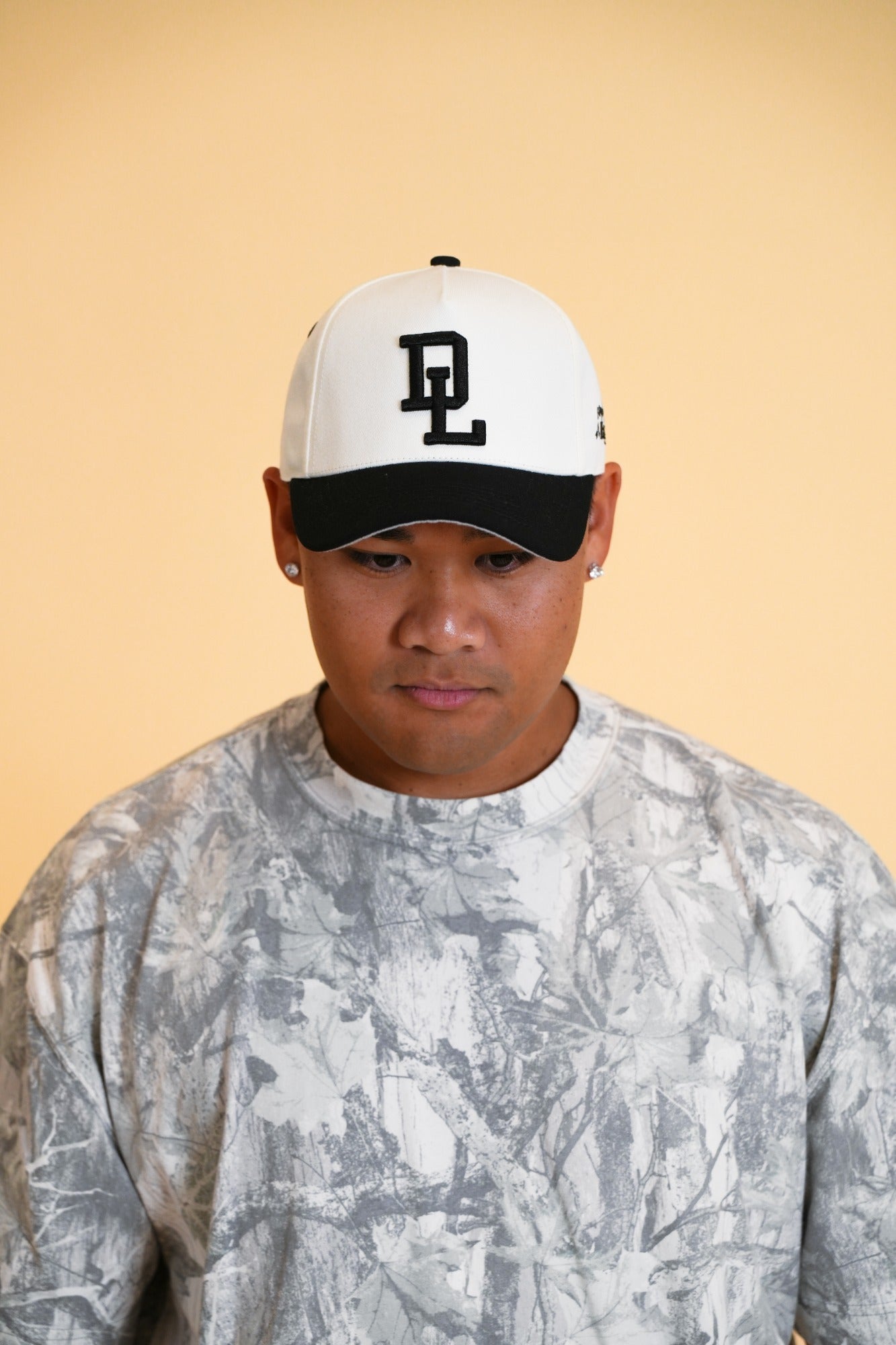 PARKS BASEBALL CAPS - Cream/Black (With/Without Ears)