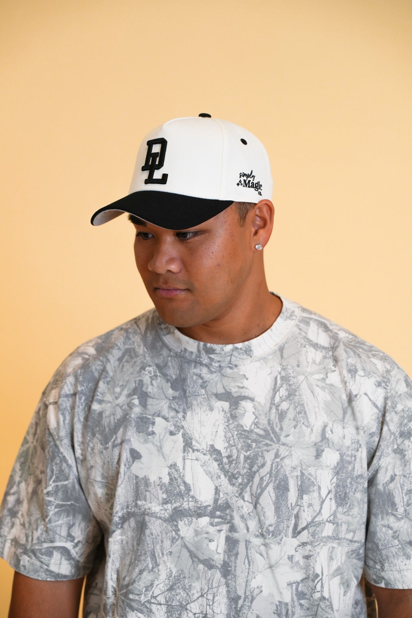 PARKS BASEBALL CAPS - Cream/Black (With/Without Ears)