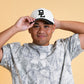 PARKS BASEBALL CAPS - Cream/Black (With/Without Ears)