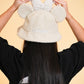 MOUSE EAR BUCKET HAT - Cream Bow Sherpa