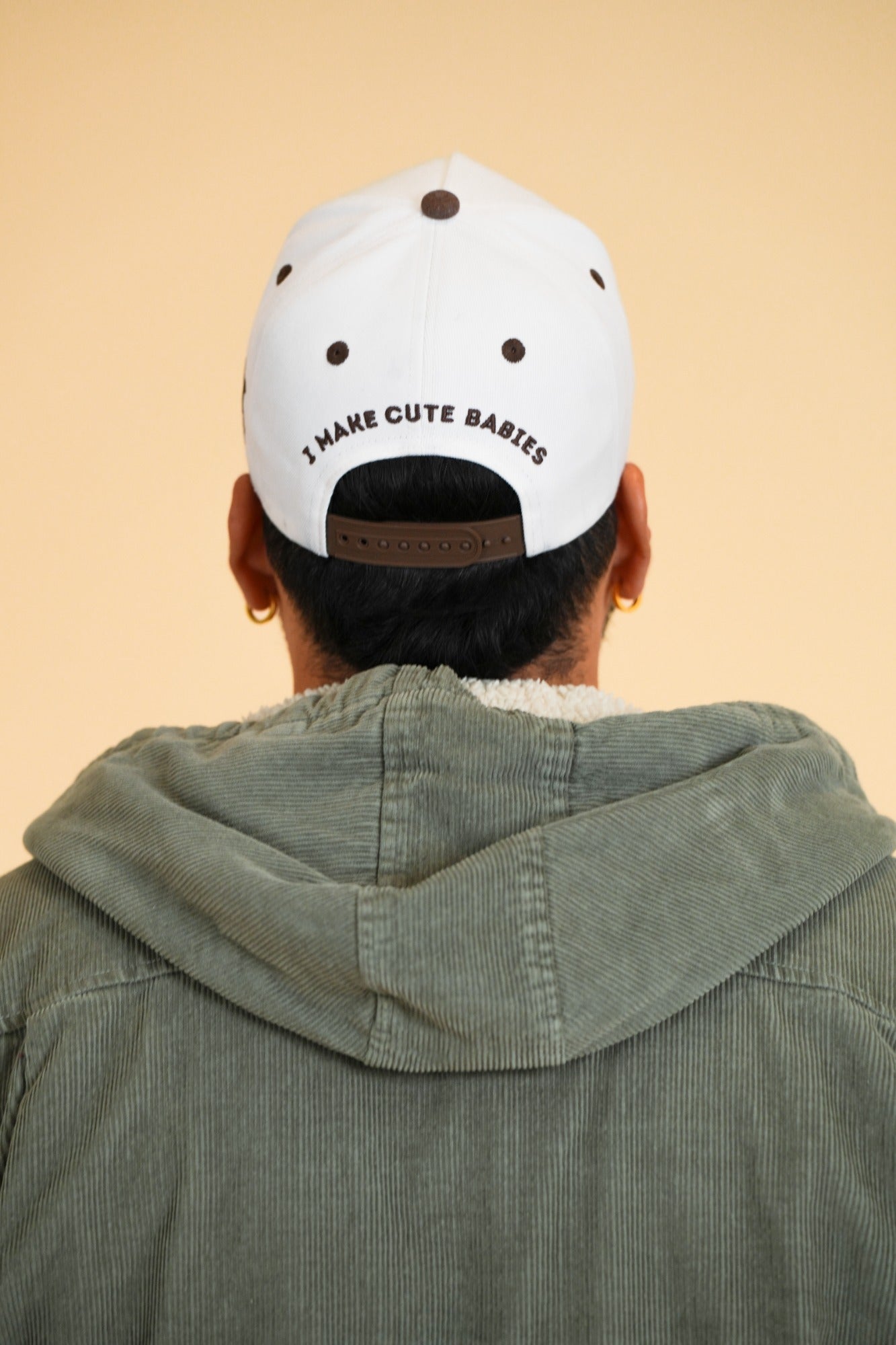 DADDY KINE VIBES - Cream/Brown