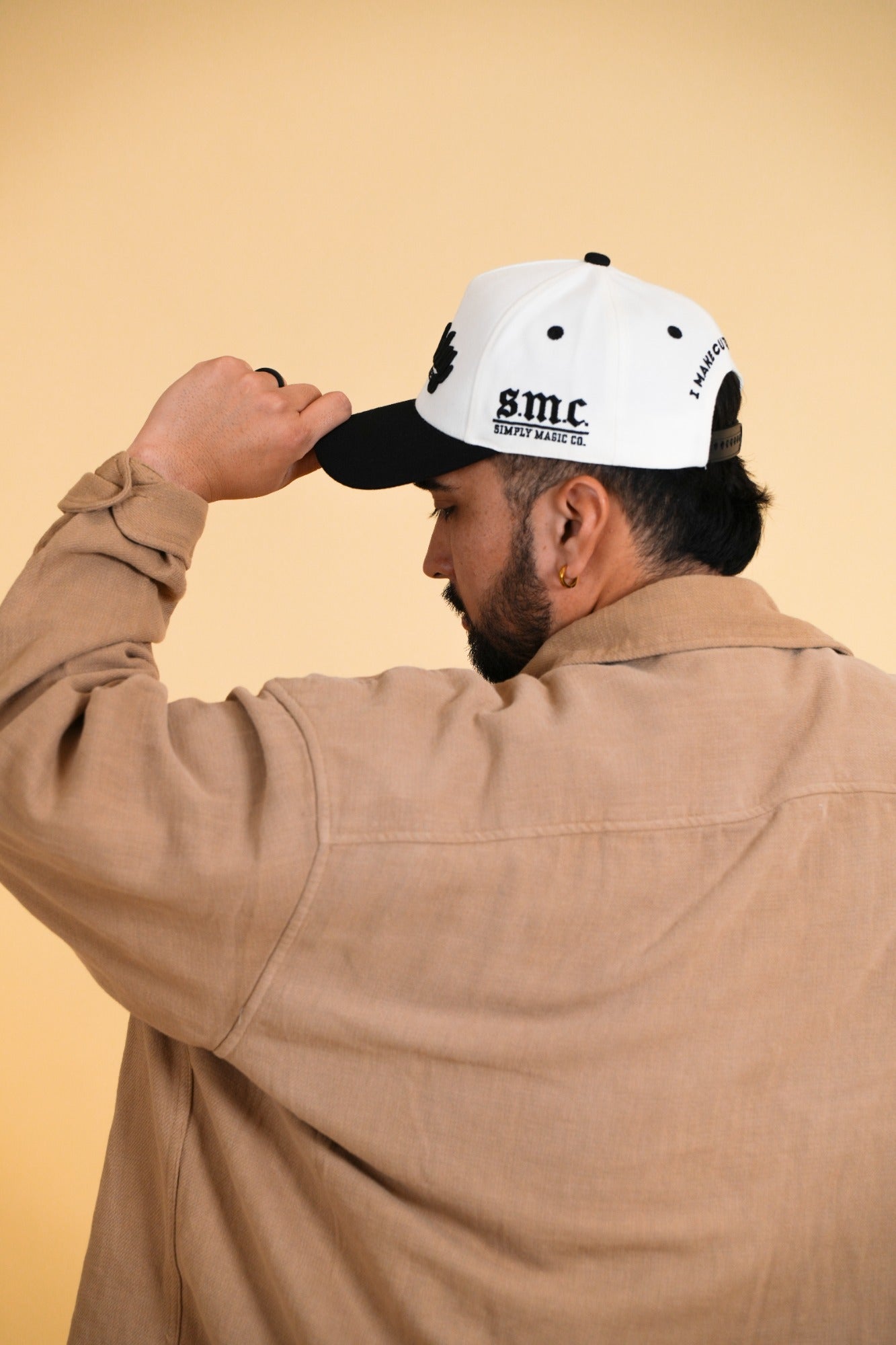 DADDY KINE VIBES - Cream/Black