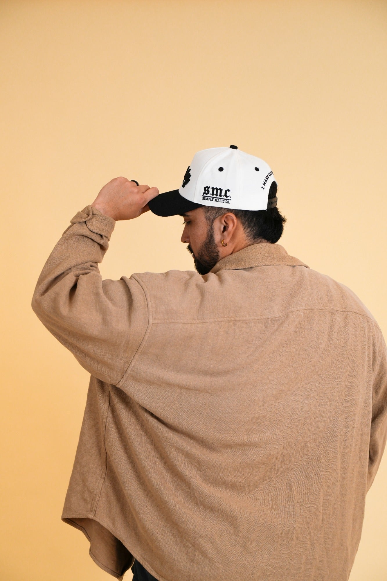 DADDY KINE VIBES - Cream/Black