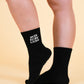 OVERSTIMULATED SOCKS - Black