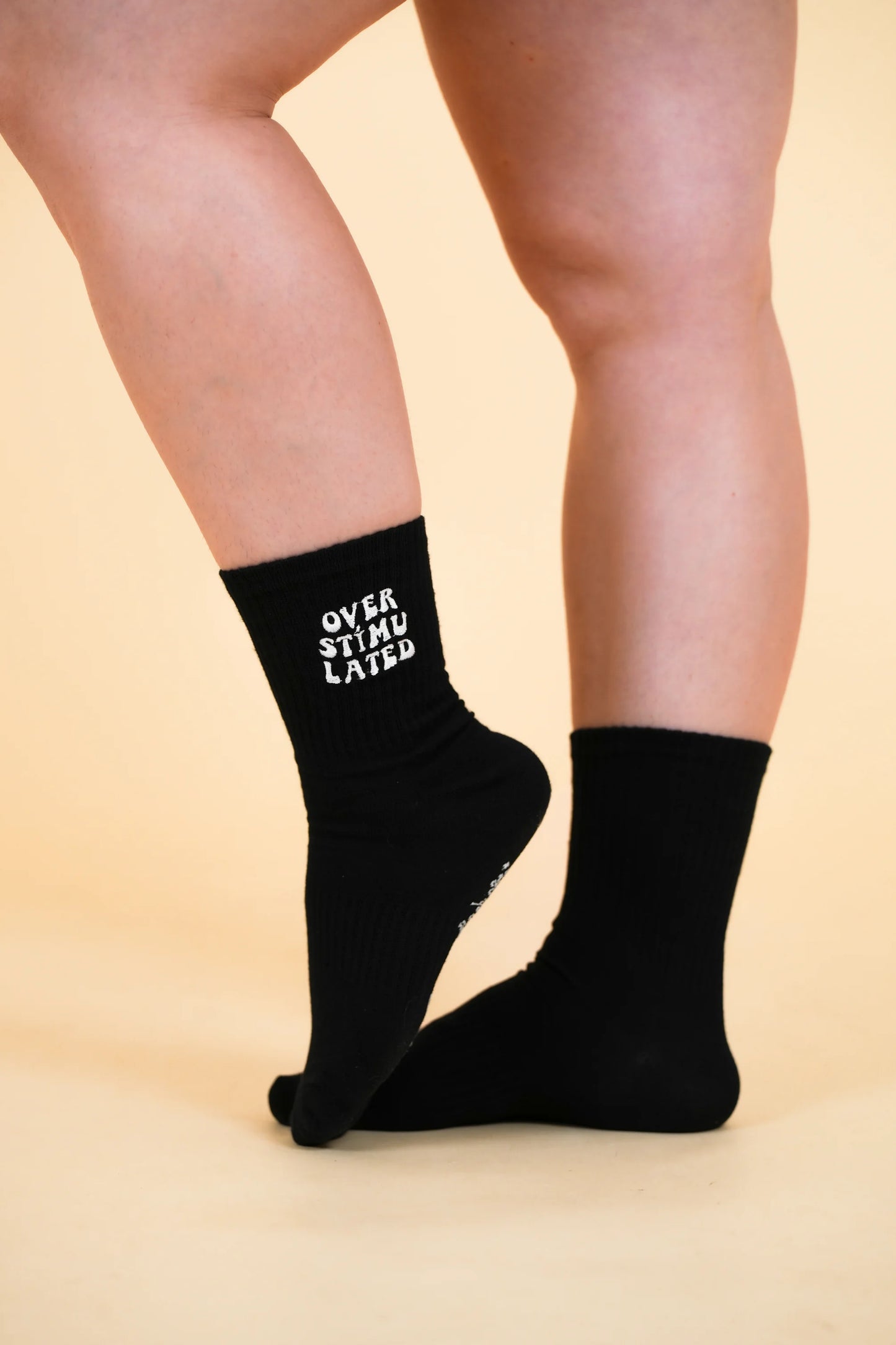 OVERSTIMULATED SOCKS - Black