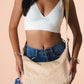 CROSSBODY BAGS - Leather Embossed Park Days