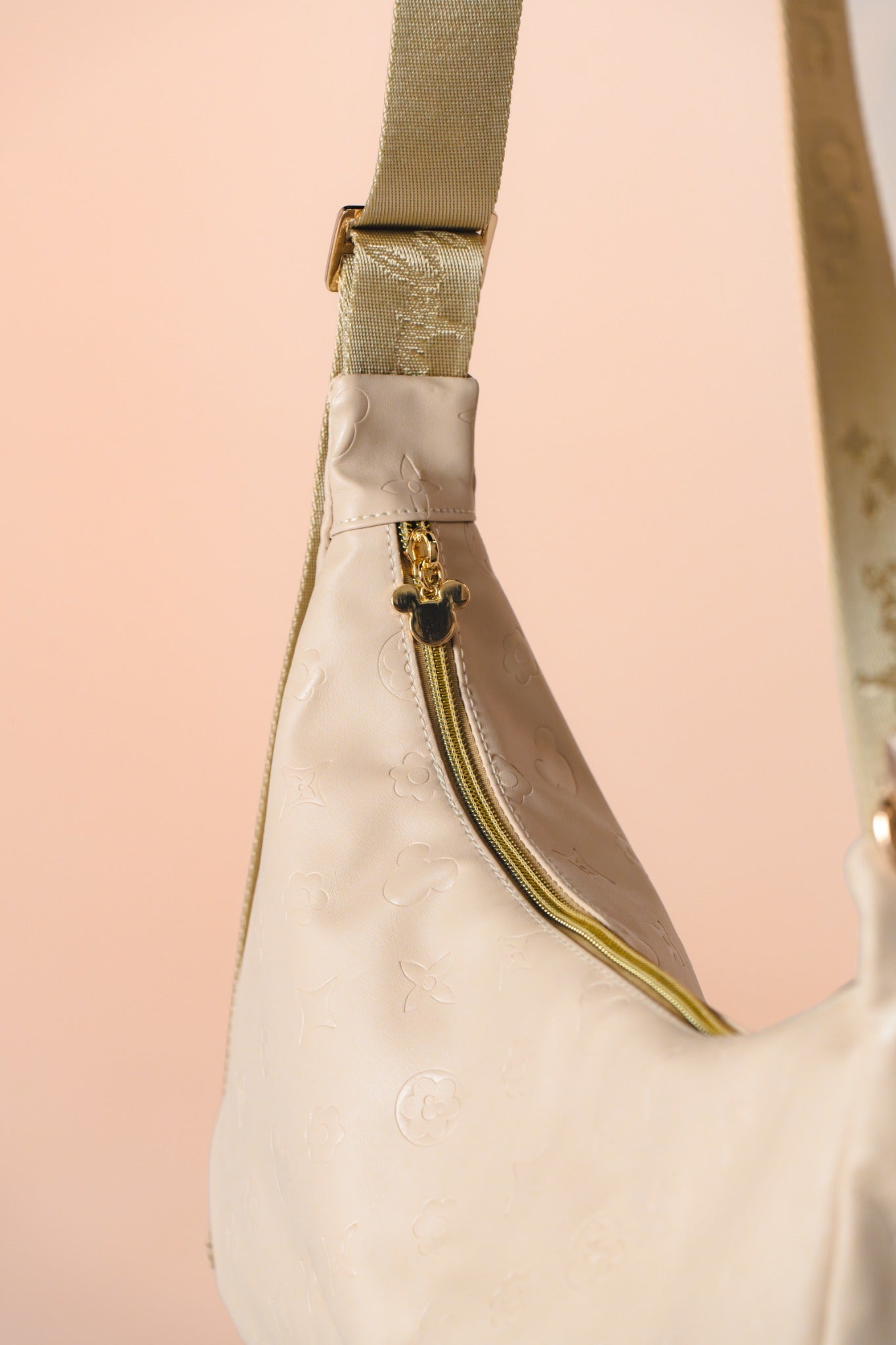 CROSSBODY BAGS - Leather Embossed Park Days