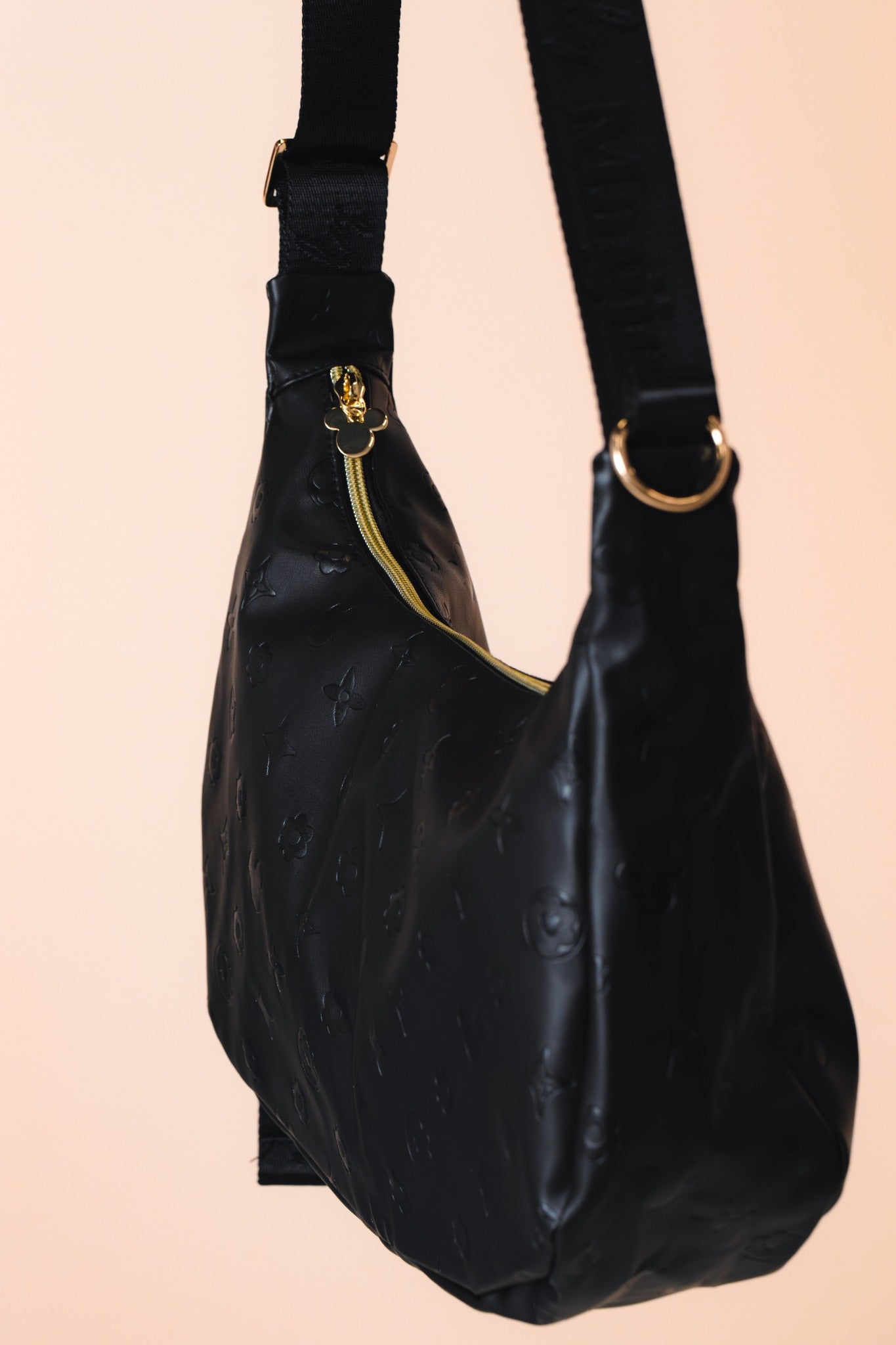 CROSSBODY BAGS - Leather Embossed Park Days